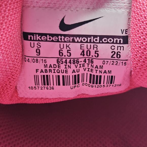 Nike Air Zoom Pegasus 31 Womens Size 9 Blue Athletic Shoes Sneakers 654486-416 - Picture 7 of 7